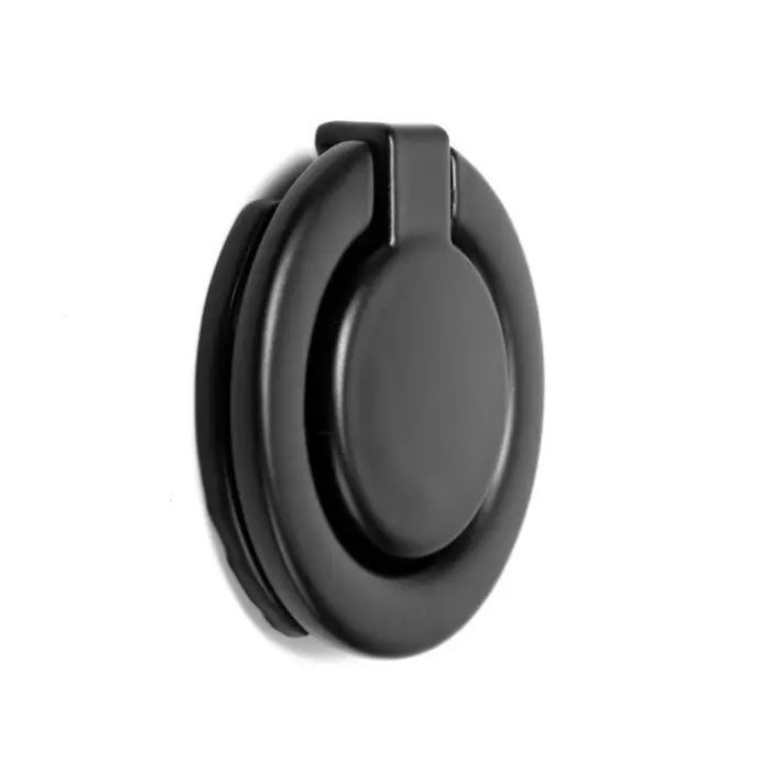 Ручка-кнопка CAPPIO RK132, мебельная, цвет черный