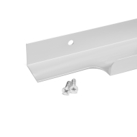 Ручка торцевая CAPPIO RP100SC, L=400 мм, цвет матовый хром, 4 шт.