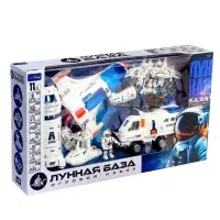 Игровой набор 11в1 &laquo;Лунная база&raquo;, с фигурками
