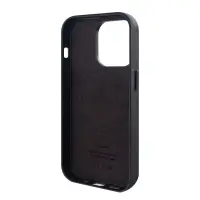 Чехол для iPhone 14 Pro Leather Case 100% ORG Midnight (MagSafe) c LOGO