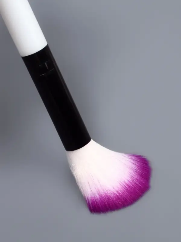 Набор кистей для макияжа COLOR POWER, 5 шт., чёрный, белый