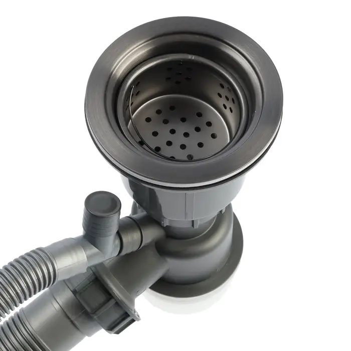 Сифон для мойки AFLORN AF90101F-1, 3 1/2 Сифон для мойки AFLORN AF90101F-1, 3 1/2", черный