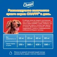 Сухой корм Chappi для собак, с говядиной по-домашнему, 600 г Сухой корм Chappi для собак, с говядиной по-домашнему, 600 г