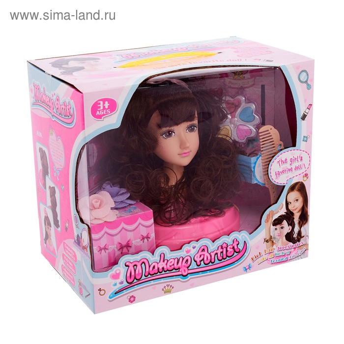 Кукла-манекен для создания причёсок «Стелла» с аксессуарами Кукла-манекен для создания причёсок «Стелла» с аксессуарами
