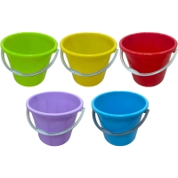 Ведро 5л пищевое пластиковое цвет в ассортименте