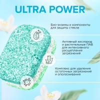 Таблетки для посудомоечных машин Synergetic Ultra power, бесфосфатные,биоразлагаемые,55 шт