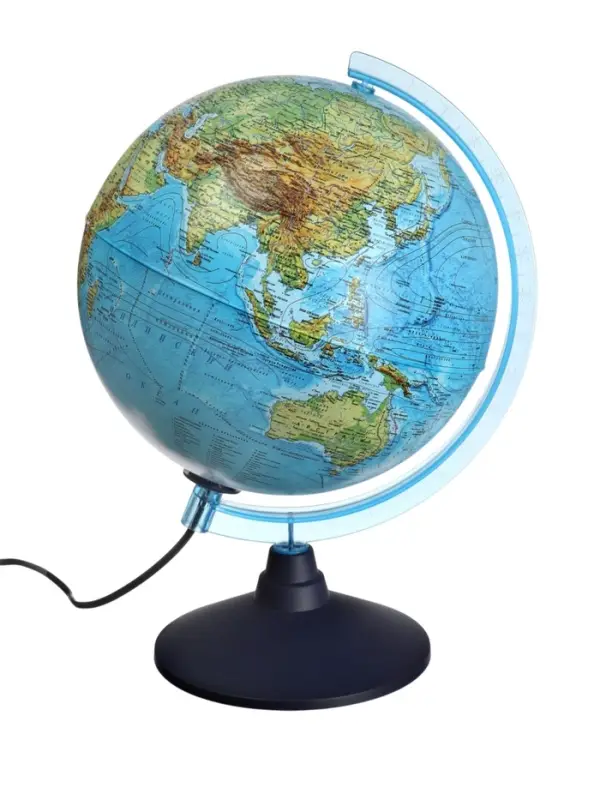 Глобус физико-политический &laquo;Глобен. Классик&raquo;, диаметр 250 мм, с подсветкой