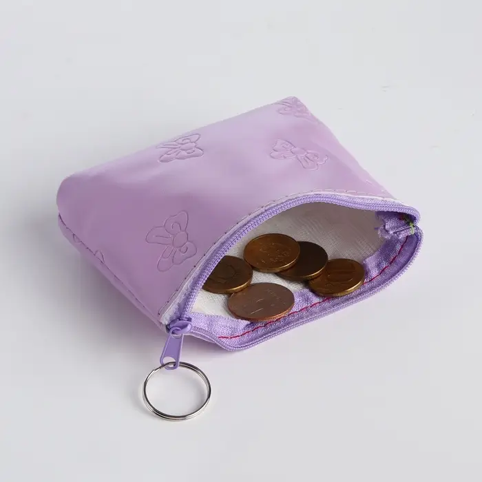 Кошелёк монетница &laquo;Бантик&raquo; Выбражулька, на молнии, МИКС