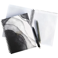 Бизнес-тетрадь&nbsp;А596л.клетка,спираль Be Smart,Aesthetics N3269