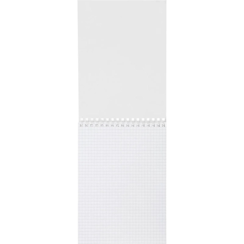 Бизнес-тетрадь А5 80л Attache Градиент Синий клетка, 65г, греб, УФ-лак