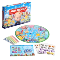 Настольная игра «Юный миллионер», 2-6 игроков, 6+