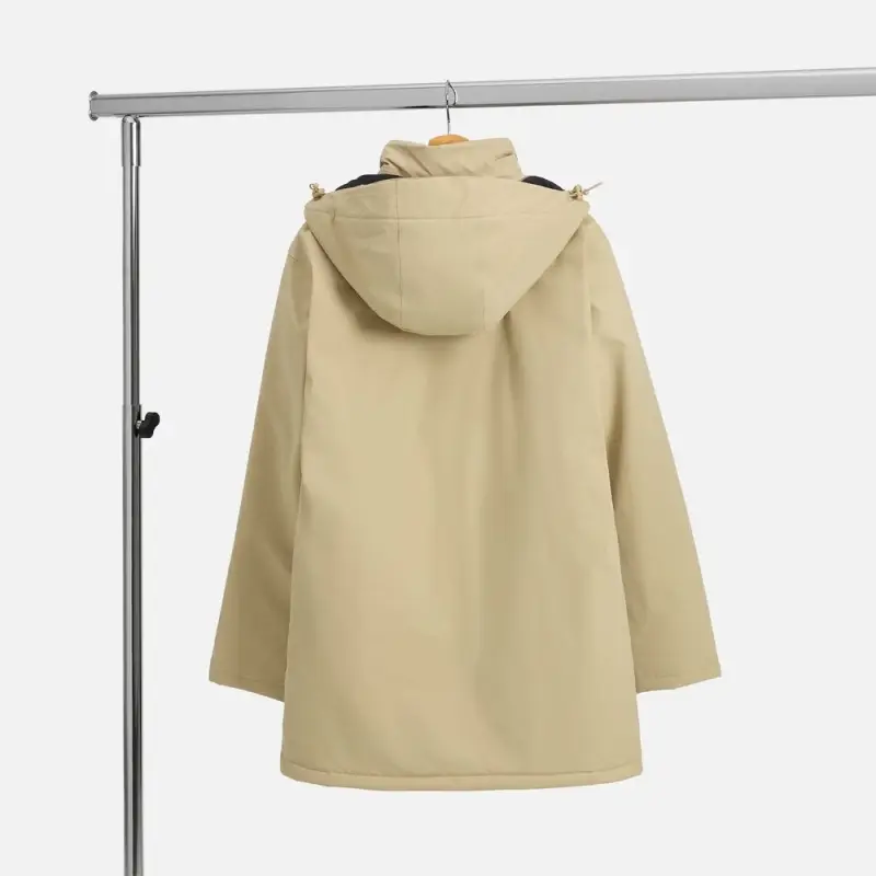 Куртка-парка унисекс Sfera, бежевая, размер S