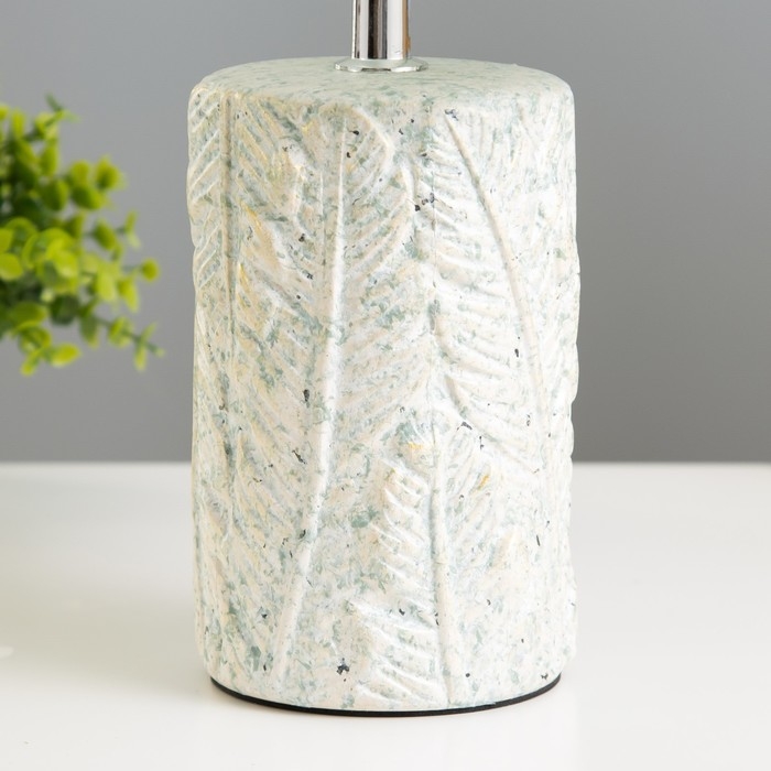 Настольная лампа Настольная лампа "Аквилина" Е14 40Вт светло-серый 20х20х33 см RISALUX