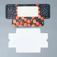 Коробочка для макарун «Мандарины» 18 х 10 х 5,5 см