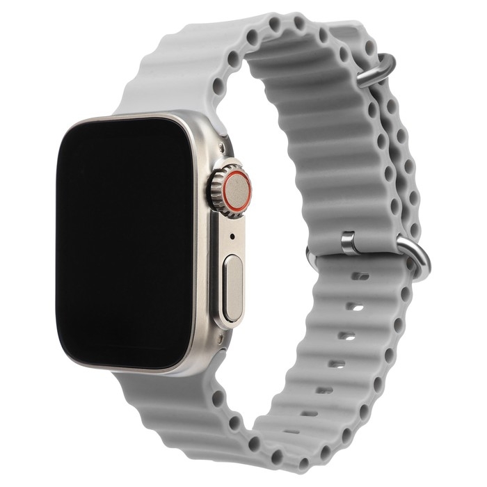 Смарт-часы, 180 мАч, IPS, 240x282, Android 5.0+, iOS 10+, ремешок силикон, белые Смарт-часы, 180 мАч, IPS, 240x282, Android 5.0+, iOS 10+, ремешок силикон, белые