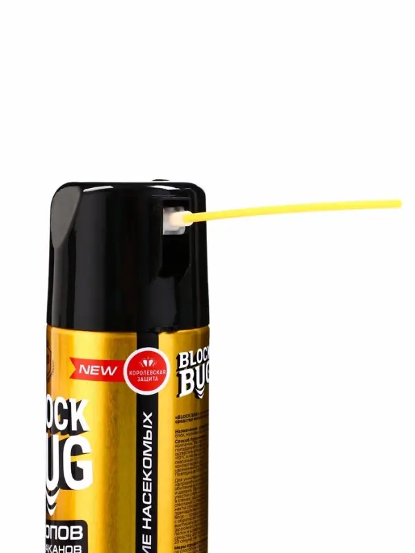 Дихлофос  BLOCK BUG от тараканов, муравьев и клопов 500мл