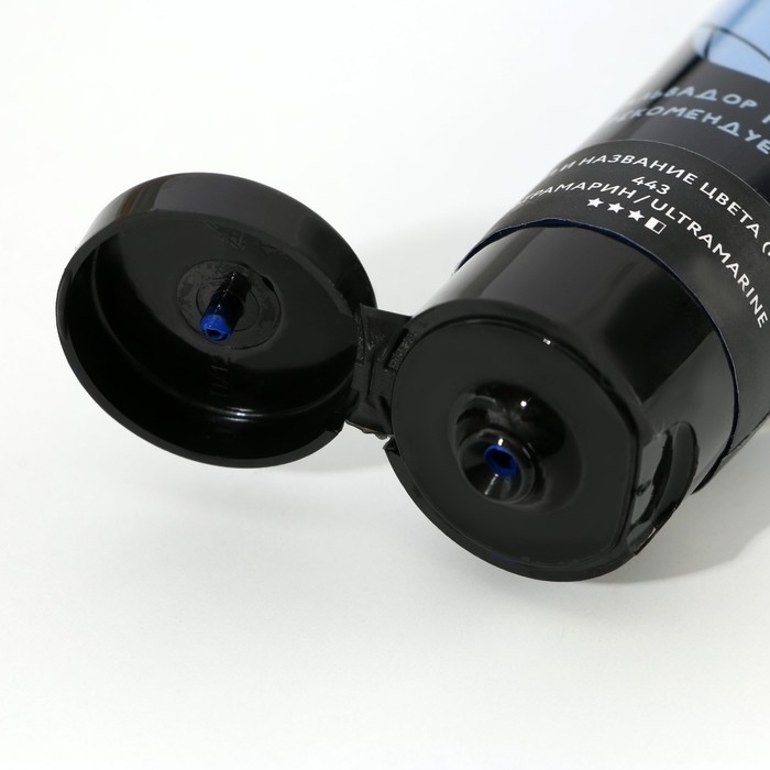 Акриловая краска, цвет ультрамарин, №443 в тубе 75 мл, ARTLAVKA Акриловая краска, цвет ультрамарин, №443 в тубе 75 мл, ARTLAVKA