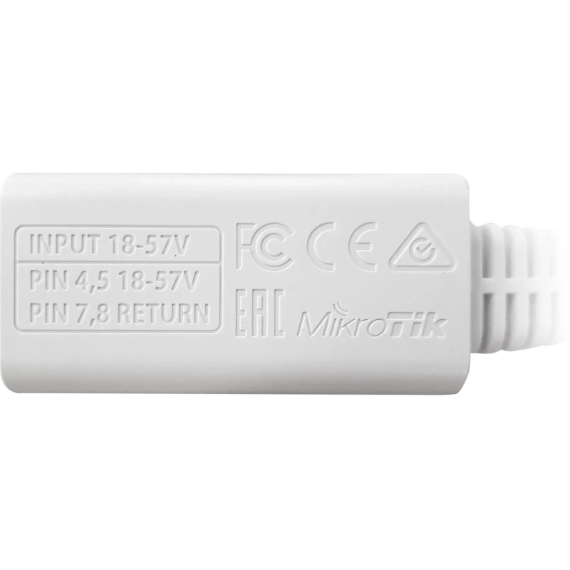 PoE-инжектор MikroTik RBGPOE 1Gbit/PoE 48V