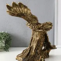 Фигура полистоун &laquo;Орёл парящий&raquo;, 43&times;43&times;23 см, под бронзу