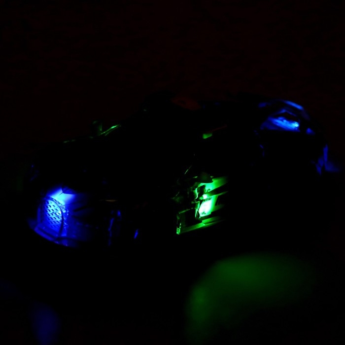 Машина «Crazy race. Полиция», инерционная, световые и звуковые эффекты, русская озвучка, работает от батареек, цвет белый