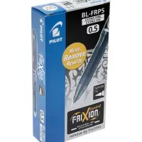 Стираемая ручка Pilot. Frixion, гелевая, чёрный стержень BL-FRP5 (B), узел 0.5 мм