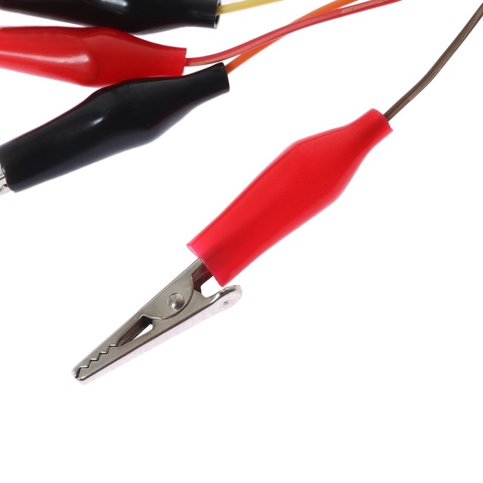 Провод-тестер с зажимом, 30 см, R9, набор 10 шт Провод-тестер с зажимом, 30 см, R9, набор 10 шт