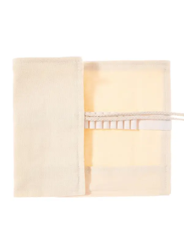 Набор художественный для рисования, пенал-скрутка, бежевый