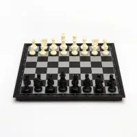 Магнитные шахматы, шашки и нарды &laquo;3 в 1&raquo;, набор 32&times;32 см, настольные игры.