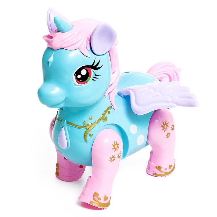 Музыкальная игрушка «Пони Лили», звук, свет, ходит, цвета МИКС Музыкальная игрушка «Пони Лили», звук, свет, ходит, цвета МИКС