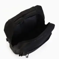 Рюкзак городской на молнии, с USB, 4 кармана, размер 30&times;12&times;43 см, чёрный