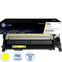 Тонер-картридж HP 117A W2072A жел. для 150/MFP 178/179
