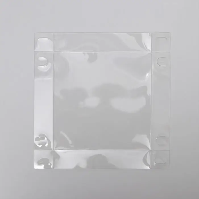 Коробка для кондитерских изделий с пластиковой крышкой &laquo;Венок&raquo;, 15 х 15 х 3 см