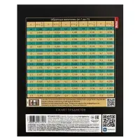 Предметная тетрадь по алгебре Hatber &laquo;Салют предметов&raquo;, 48 листов, в клетку, со справочным материалом, обложка из мелованного картона