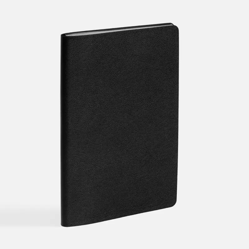 Ежедневник Petrus, недатированный, черный с серебром