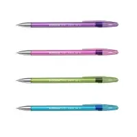 Ручка гелевая ErichKrause R-301 Spring Gel Stick, чернила синие, узел 0.5 мм, длина линии письма 600 метров