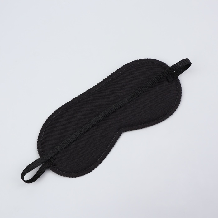 Маска для сна «Космос», 19 × 8,5 см, резинка одинарная, цвет чёрный Маска для сна «Космос», 19 × 8,5 см, резинка одинарная, цвет чёрный