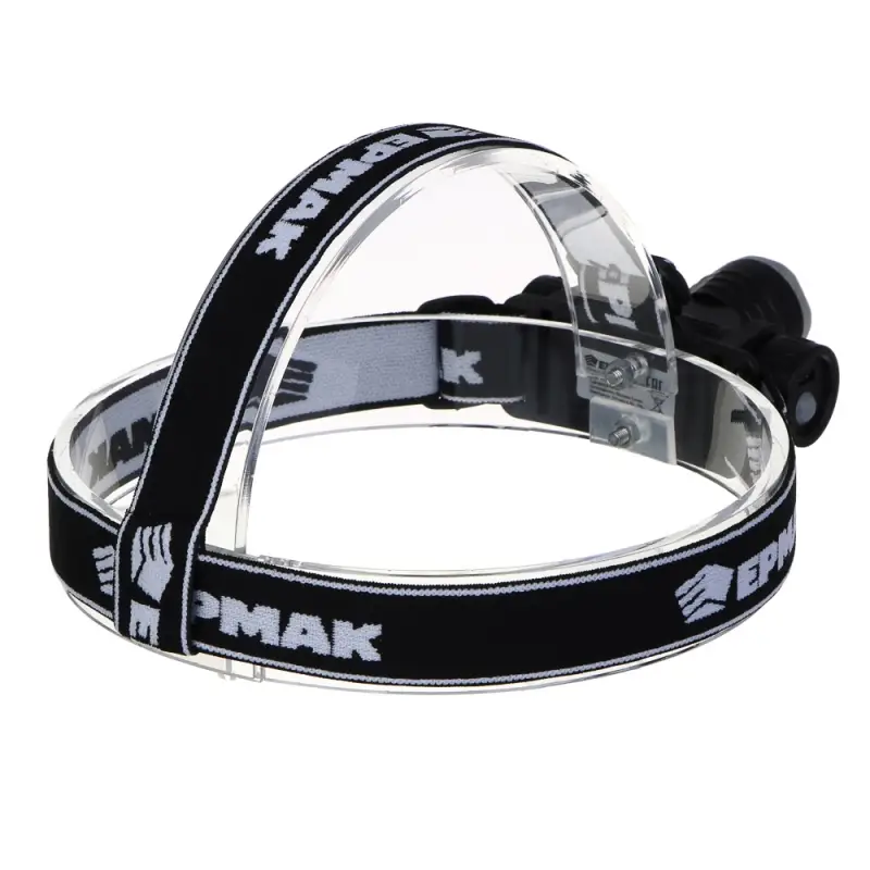 Фонарь налобный тм ЕРМАК, CREE XPE LED, 4 режима, 1200мАч, 8,3х3,8х7,3см, USB кабель, пластик