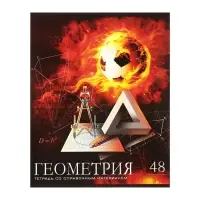 Набор предметных тетрадей Calligrata &laquo;Футбол&raquo;, 10 предметов, 48 листов, со справочным материалом, обложка из мелованного картона, блок офсет