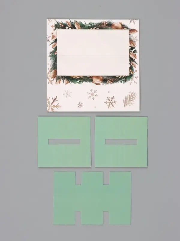 Коробка для 6 конфет &laquo;Желаю счастья&raquo;, 13.7&times;9.8&times;3.8 см
