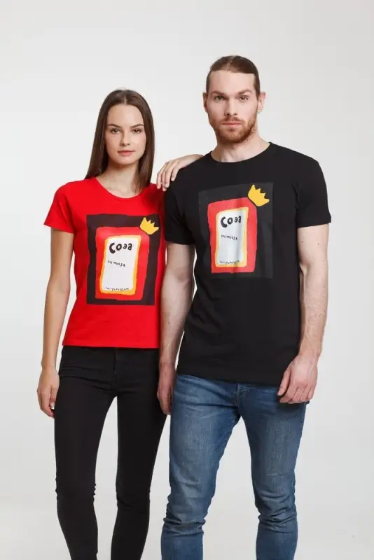 Футболка женская «Сода», красная, размер S