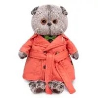 Мягкая игрушка "Басик в стеганом пальто", 19 см Ks19-243