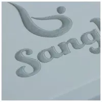 Блок для йоги Sangh, 23х15х8 см, цвет серый