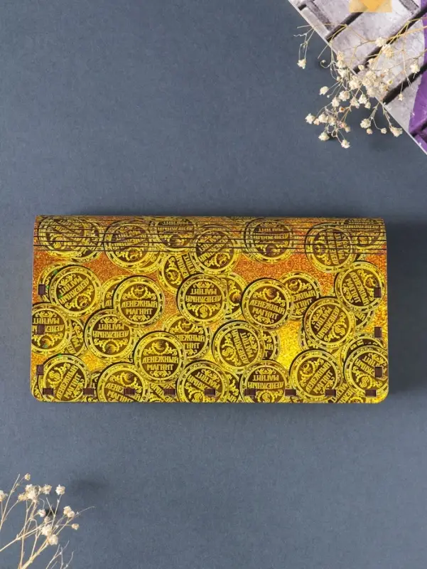 Купюрница "Магнит для денег" 19,5х11х3 см, вид 18