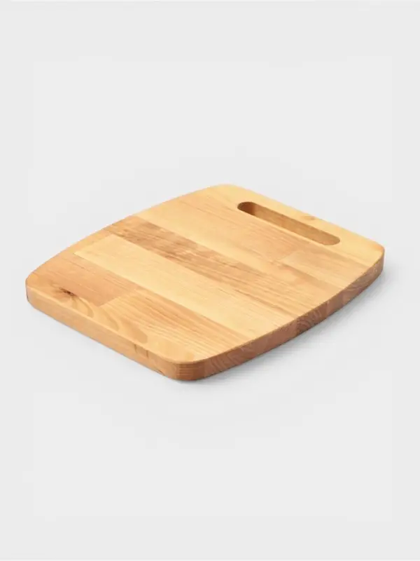 Набор разделочных досок, 2 шт., 24&times;21 см, 19.5&times;17 см, дерево берёза, пропитаны минеральным маслом