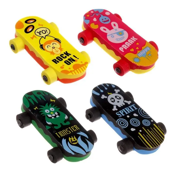 Ластик фигурный &laquo;Скейтборд&raquo;, МИКС