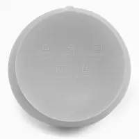 Тарелка детская на присоске и ложка, серый, Mum&Baby Тарелка детская на присоске и ложка, серый, Mum&Baby