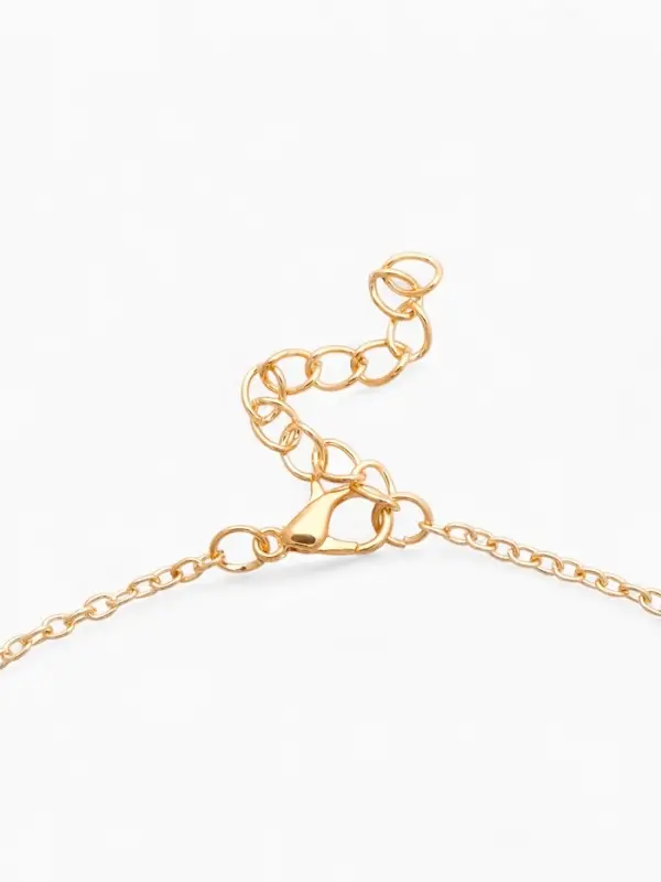 Набор 2 пред-та: серьги,кулон "Цветочки", цвет белый в золоте 44+удл.