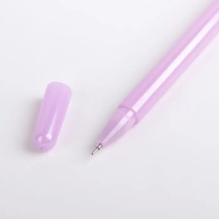 Ручка гелевая Calligrata &laquo;Стразы&raquo;, синий стержень, узел 0.5 мм, МИКС