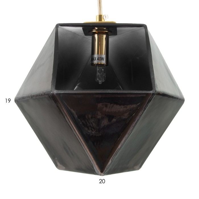 Светильник BayerLux Светильник BayerLux "Кристи" G9 черный 20х20х22-122 см