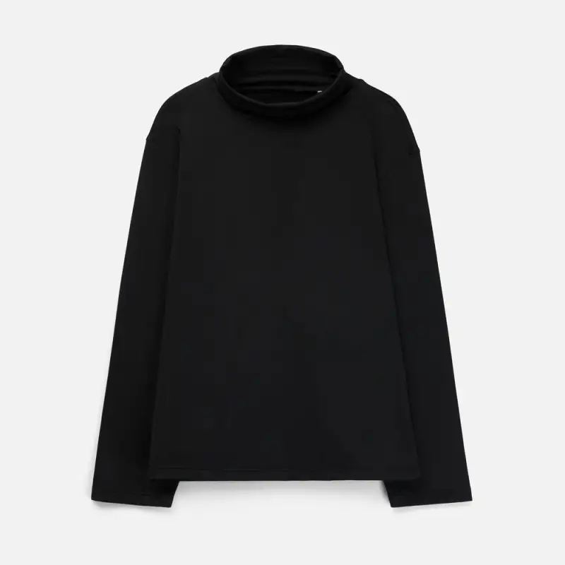 Лонгслив из бифлекса Morfiss, черный, размер XS/S